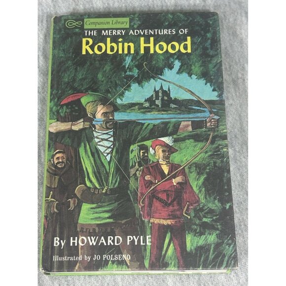 The Merry Adventures of Robin Hood Novel by Howard Pyle Hardcover 1965 - Picture 1 of 9